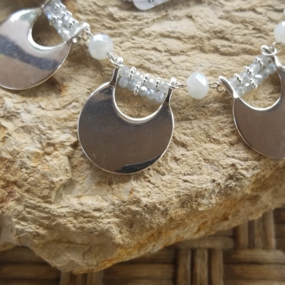 Vetta | Silver Tone Necklace NWT